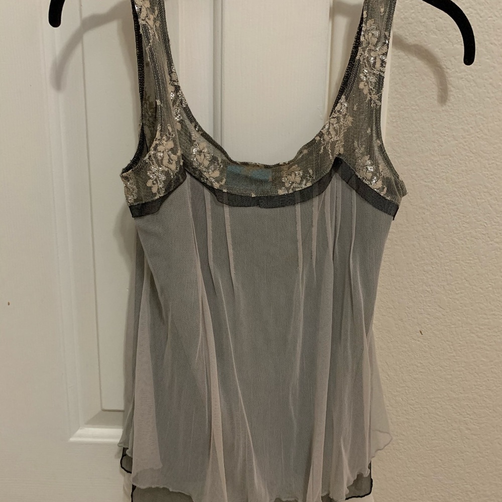Layered dress tank